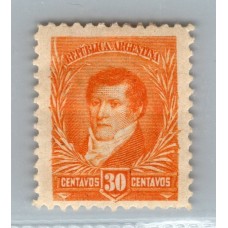 ARGENTINA 1896 GJ 183 ESTAMPILLA NUEVA CON GOMA U$ 25